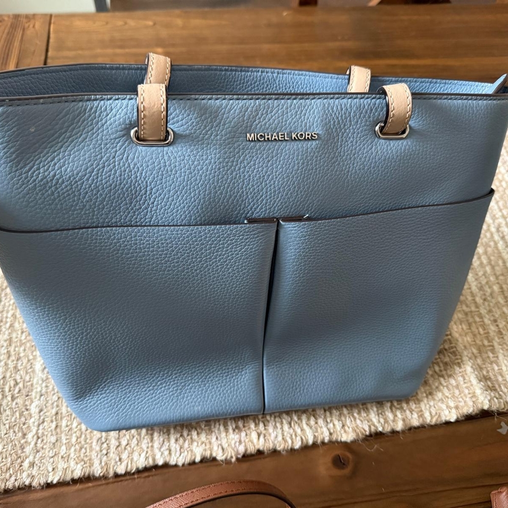 Michael Kors Blue Tote Bag